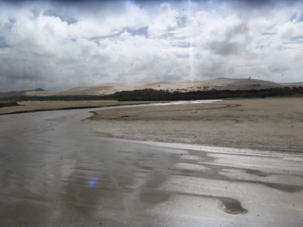 River in the sanddunes